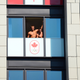 Illustration for article titled Photo Without Commentary: Two Canadian Dudes At The Olympic Village